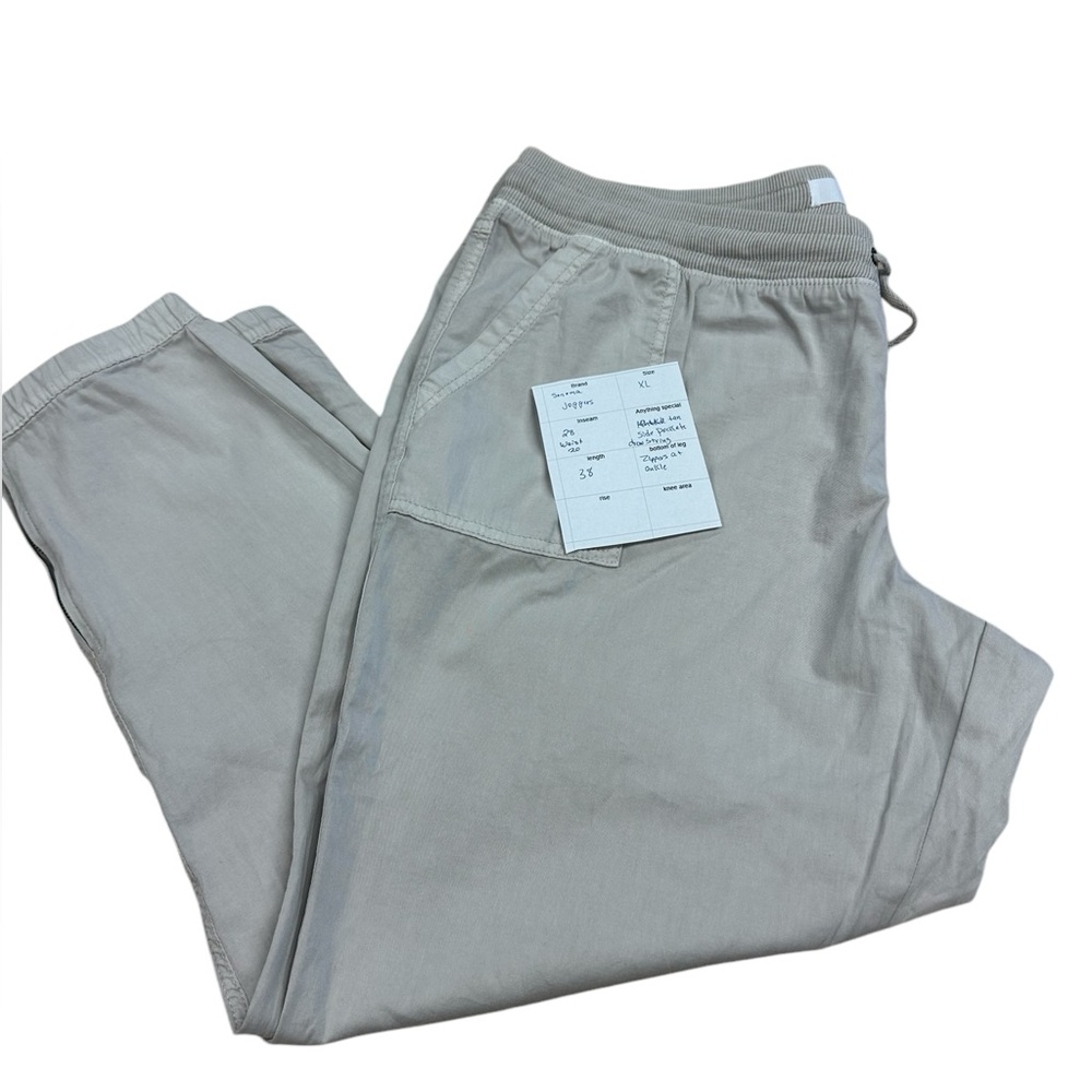 Sonoma Goods for Life Joggers Women’s XL NWT color shy grey khaki‎